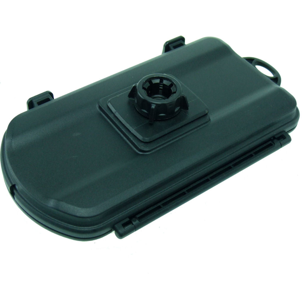 Waterproof Hard Case Chrome Motorcycle Handlebar Mount fits Galaxy S8+ (sku 36876)