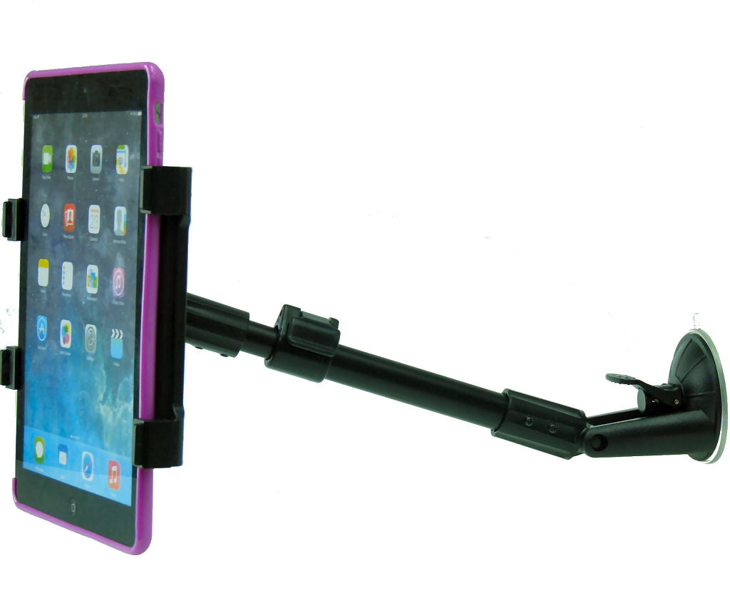 Extendable Long Reach Tablet Mount Holder for Vans Tuck Cabs Camper Vans Lorries (sku 33983)