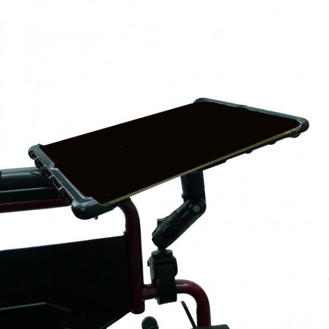 Wheelchair Rail &amp; Tube Tablet Mount with Swivel Arm for Apple iPad PRO 11" (2020) (sku 54066) - BuyBits Ltd UK