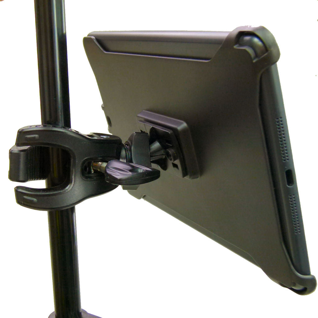 Deluxe Dedicated Clamp Mount Holder for iPad MINI 3 fits Desk Shelf Rail (sku 34091)