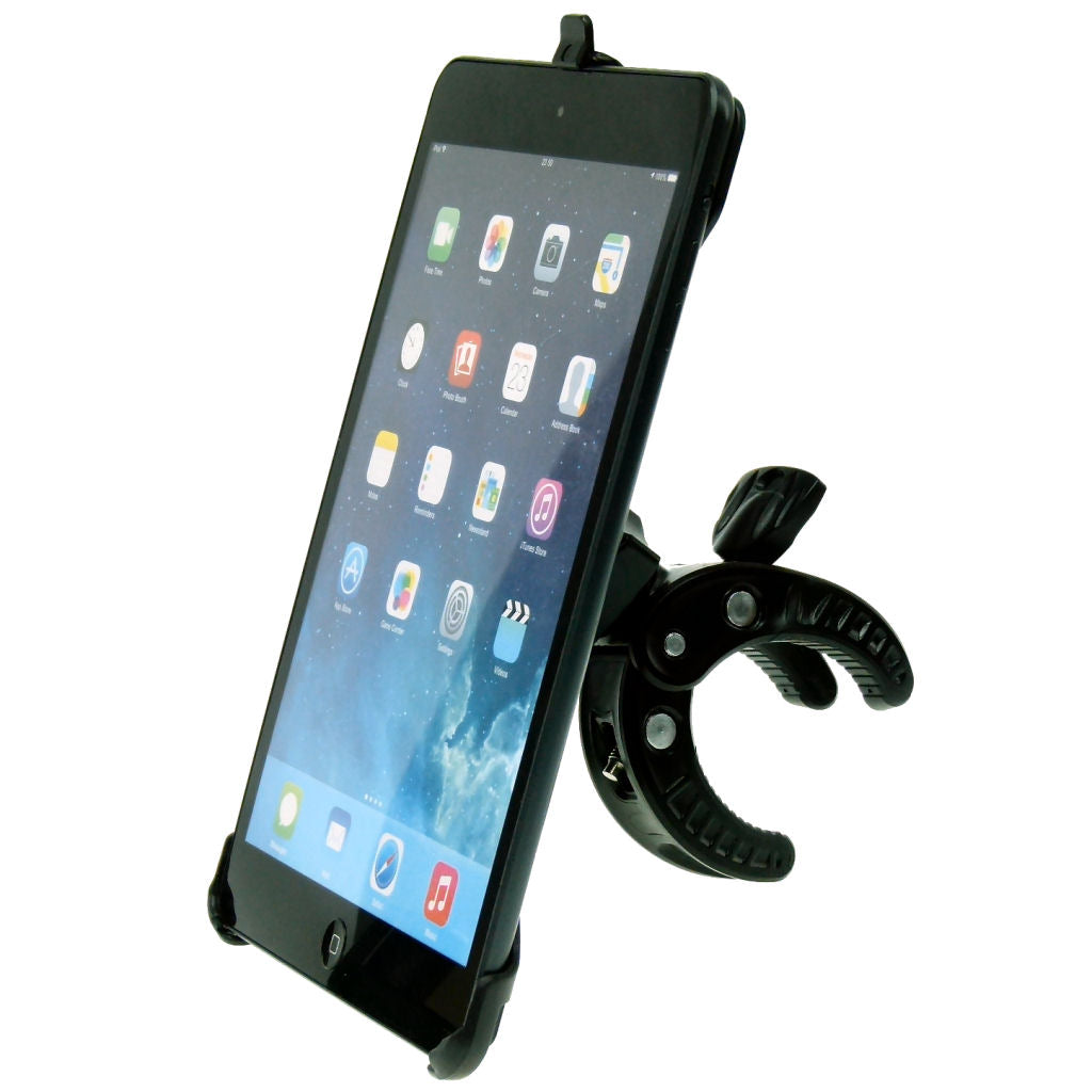 Deluxe Dedicated Clamp Mount Holder for iPad MINI 4 fits Desk Shelf Rail (sku 34092)
