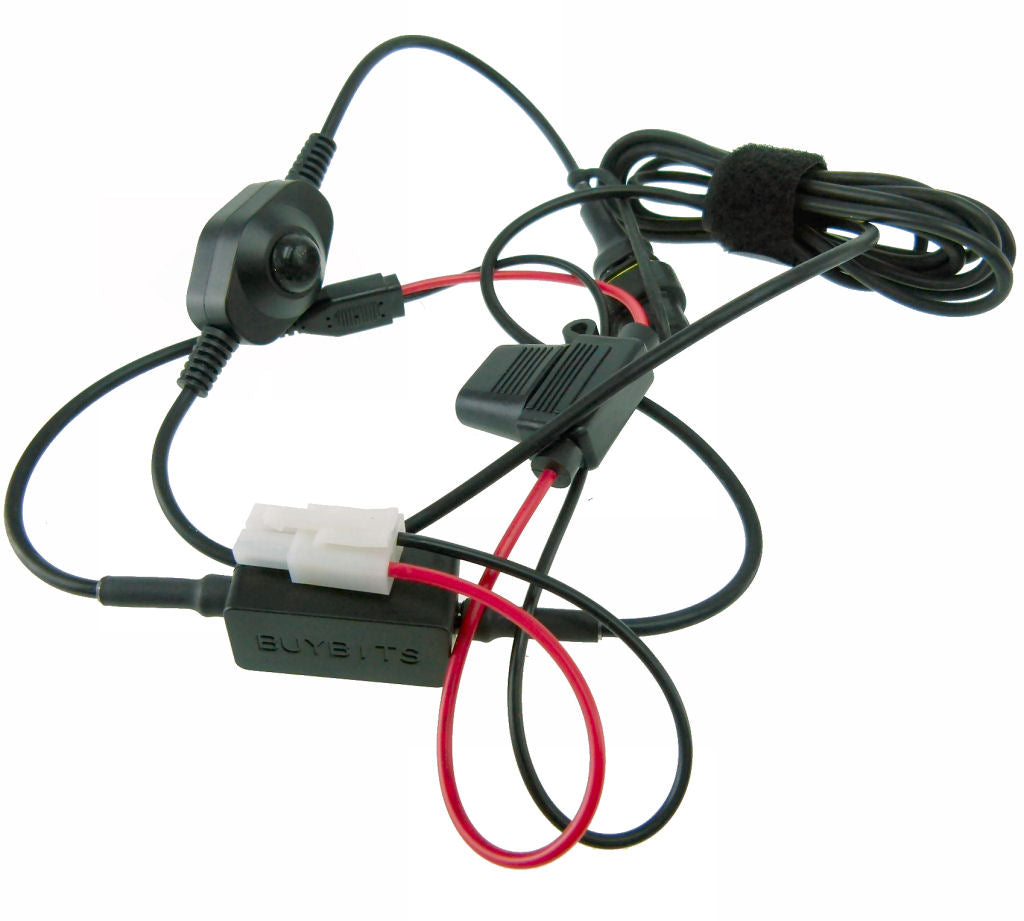 BuyBits High Power Motorcycle Cable with Optimate Style Plug use with BuyBits Power Adapters (sku 34132)