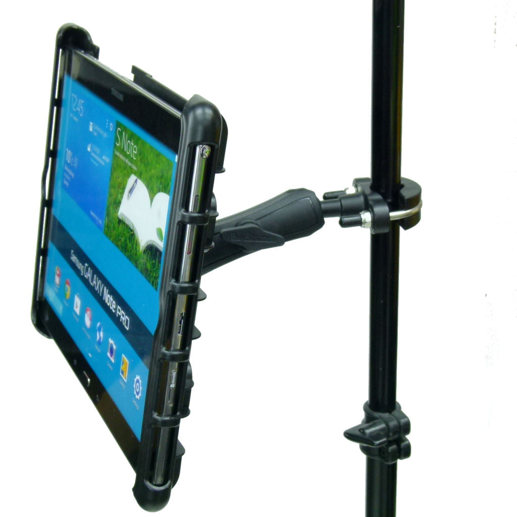 Extended Semi Permanent Music - Microphone - Gig Stand Holder Mount for Samsung Galaxy Note PRO (sku 34143)