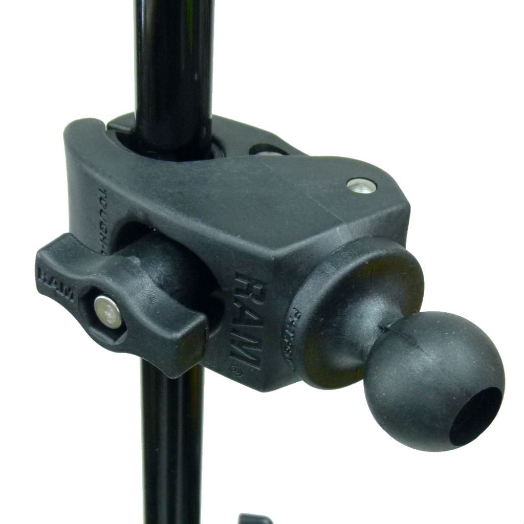 Extended Tough Clamp Music - Microphone - Gig Stand Mount for Apple iPad PRO 12.9 (2020) (sku 53926) - BuyBits Ltd UK