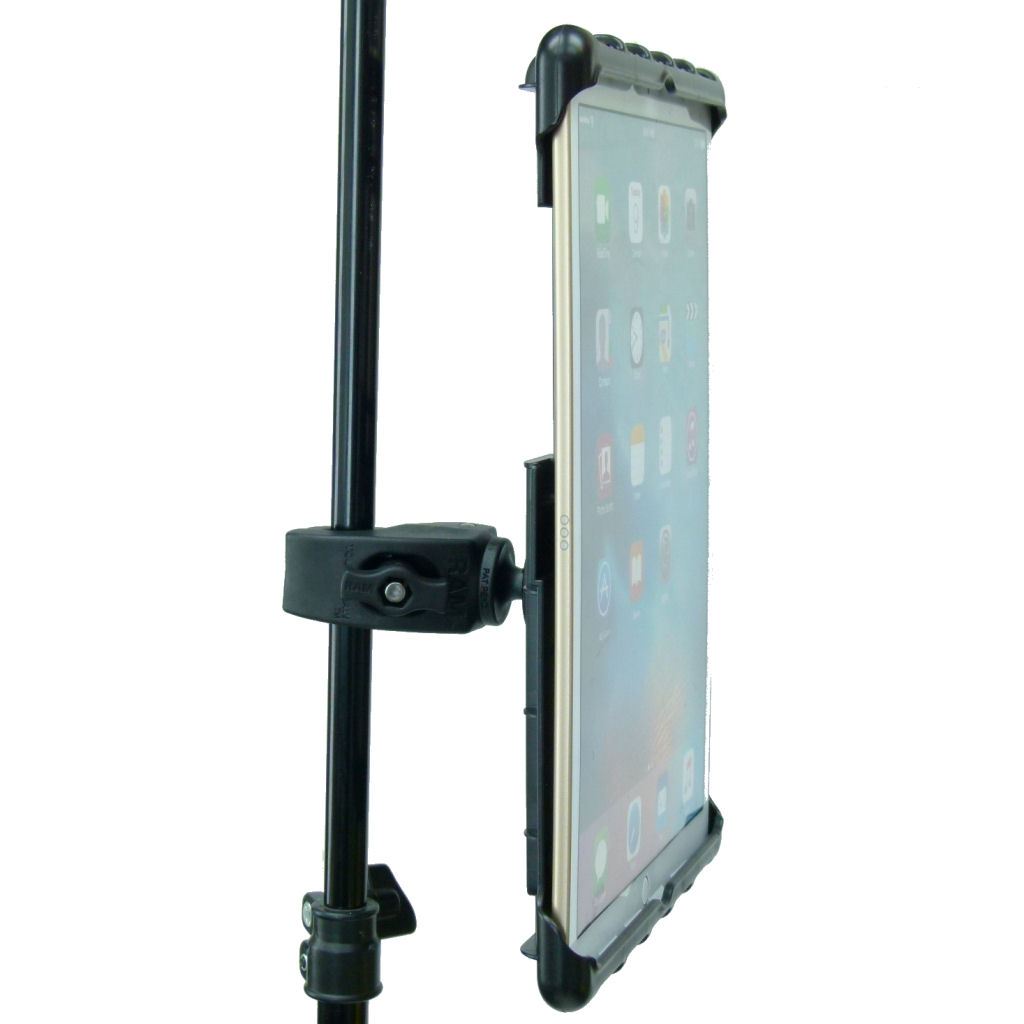 Tough Clamp Music - Microphone - Gig Stand Holder Mount for Apple iPad PRO 12.9 (2020) (sku 53925) - BuyBits Ltd UK
