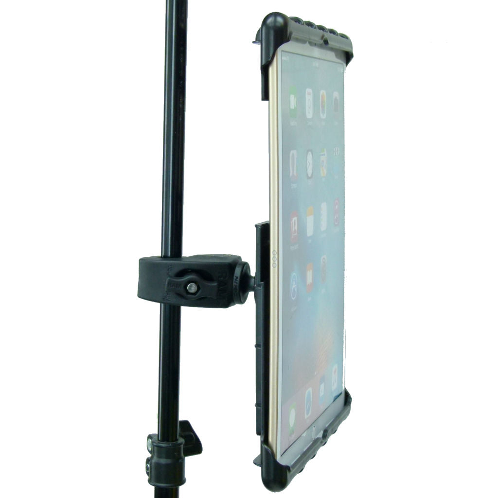 Tough Clamp Music - Microphone - Gig Stand Holder Mount for iPad PRO 12.9 (2021) (sku 57651)