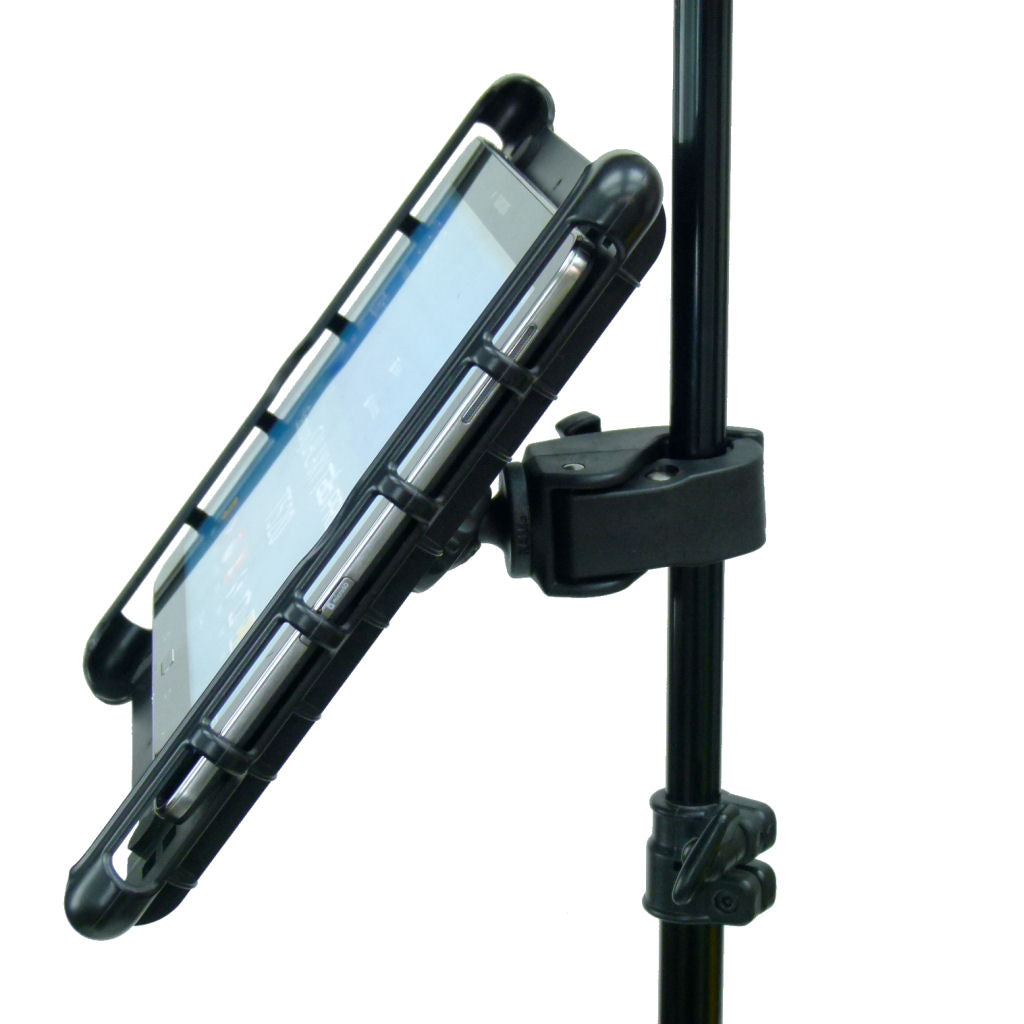 Tough Clamp Music - Microphone - Gig Stand Holder Mount for Samsung Galaxy Tab PRO (sku 34146)