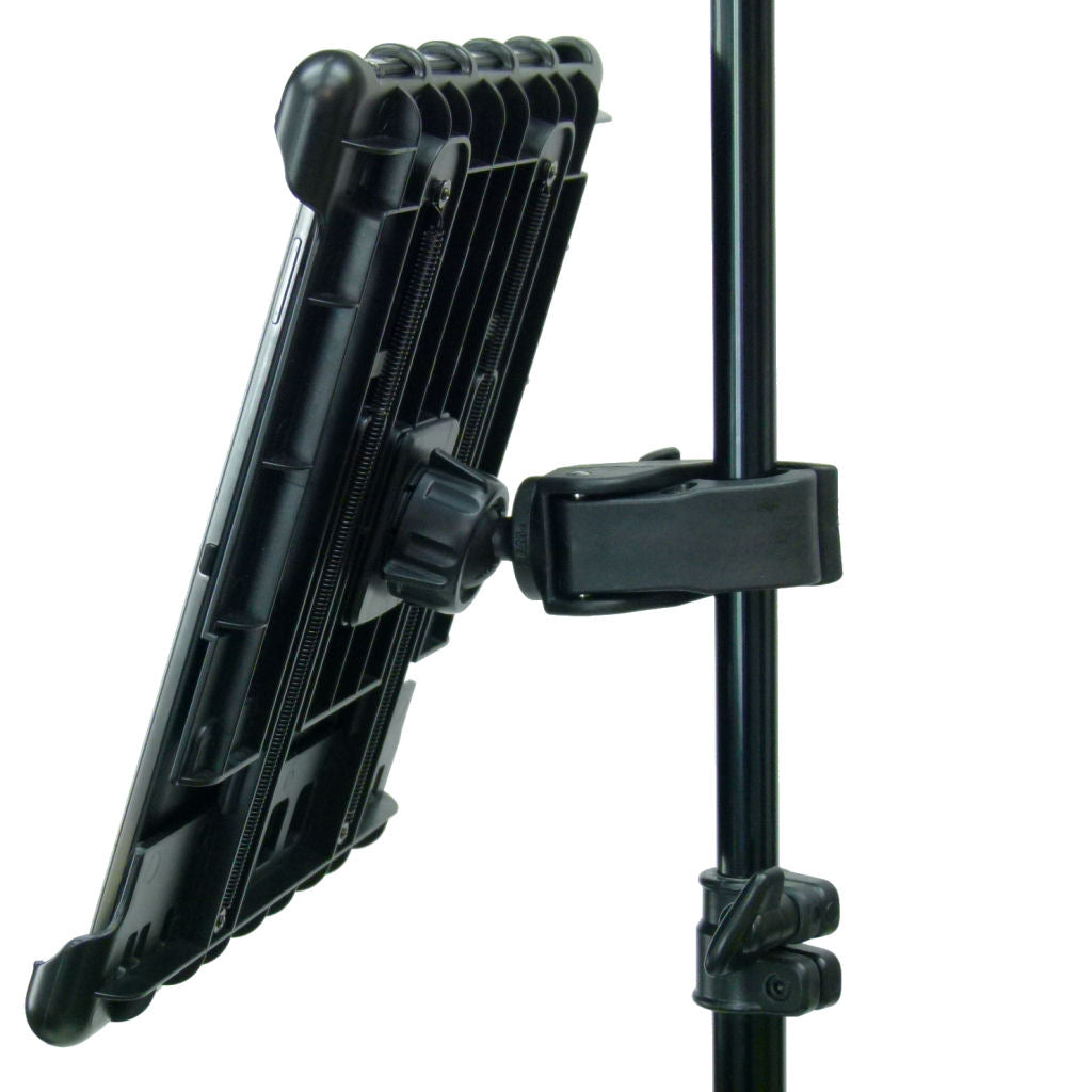 Tough Clamp Music - Microphone - Gig Stand Holder Mount for Samsung Galaxy Tab PRO (sku 34146)