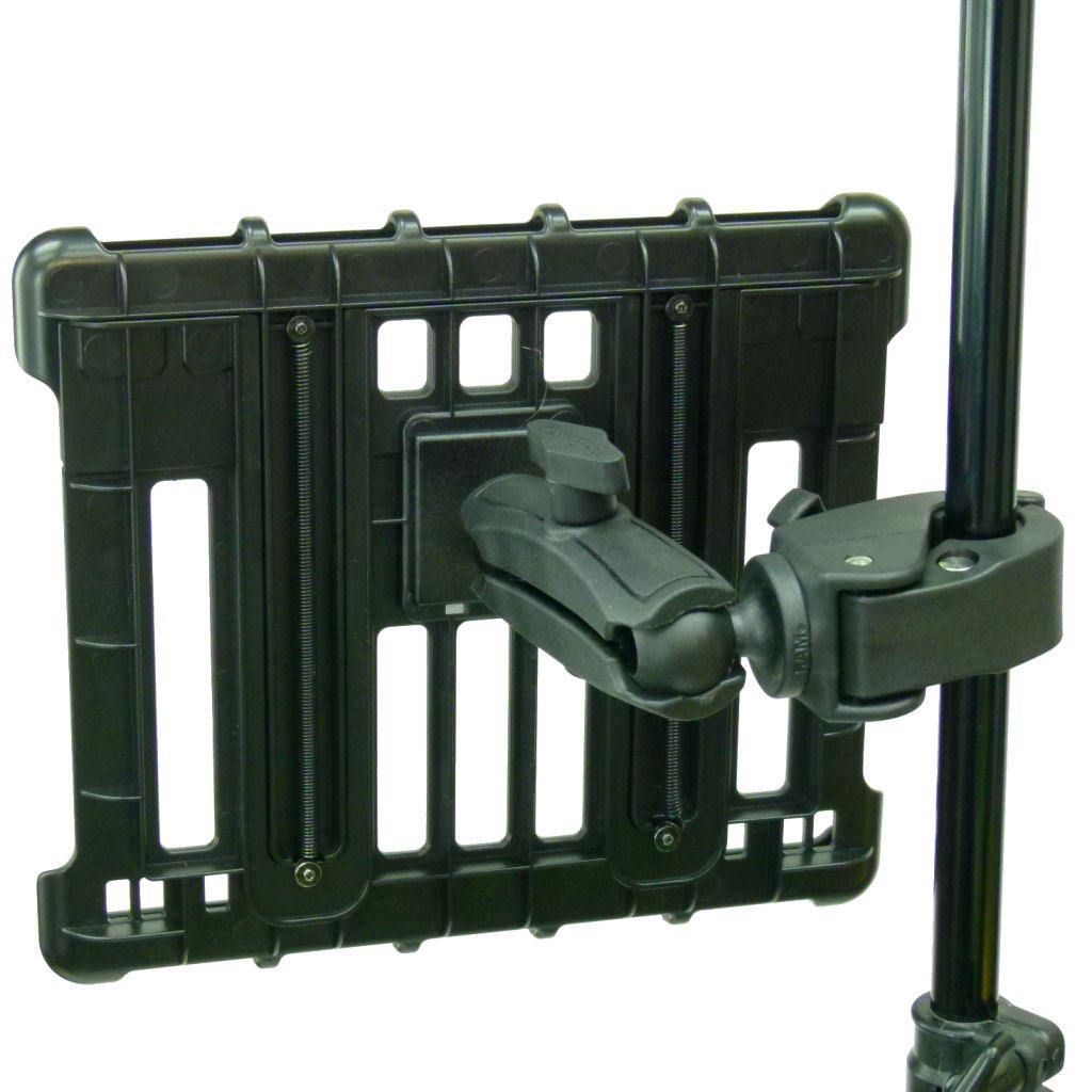 Extended Tough Clamp Music - Microphone - Gig Stand Mount for Apple iPad Air 4 (2020) (sku 56218) - BuyBits Ltd UK
