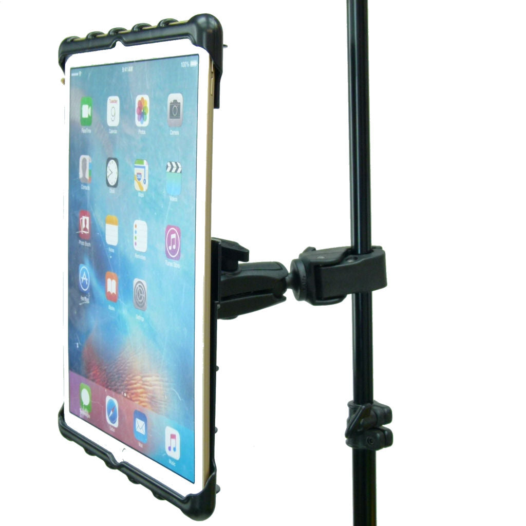 Extended Tough Clamp Music - Microphone - Gig Stand Mount for Apple iPad PRO (sku 34147)