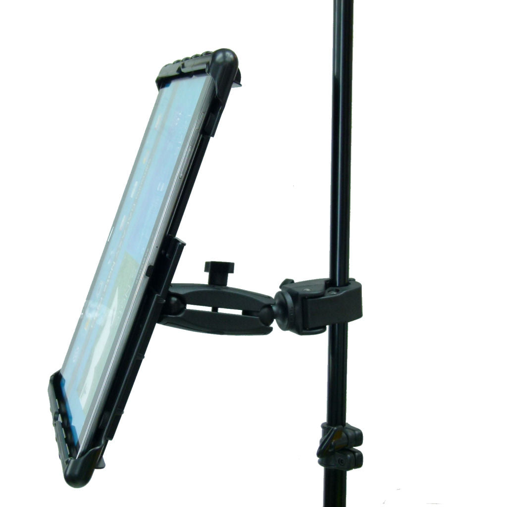 Extended Tough Clamp Music - Microphone - Gig Stand Mount for Samsung Galaxy Note PRO (sku 34148)