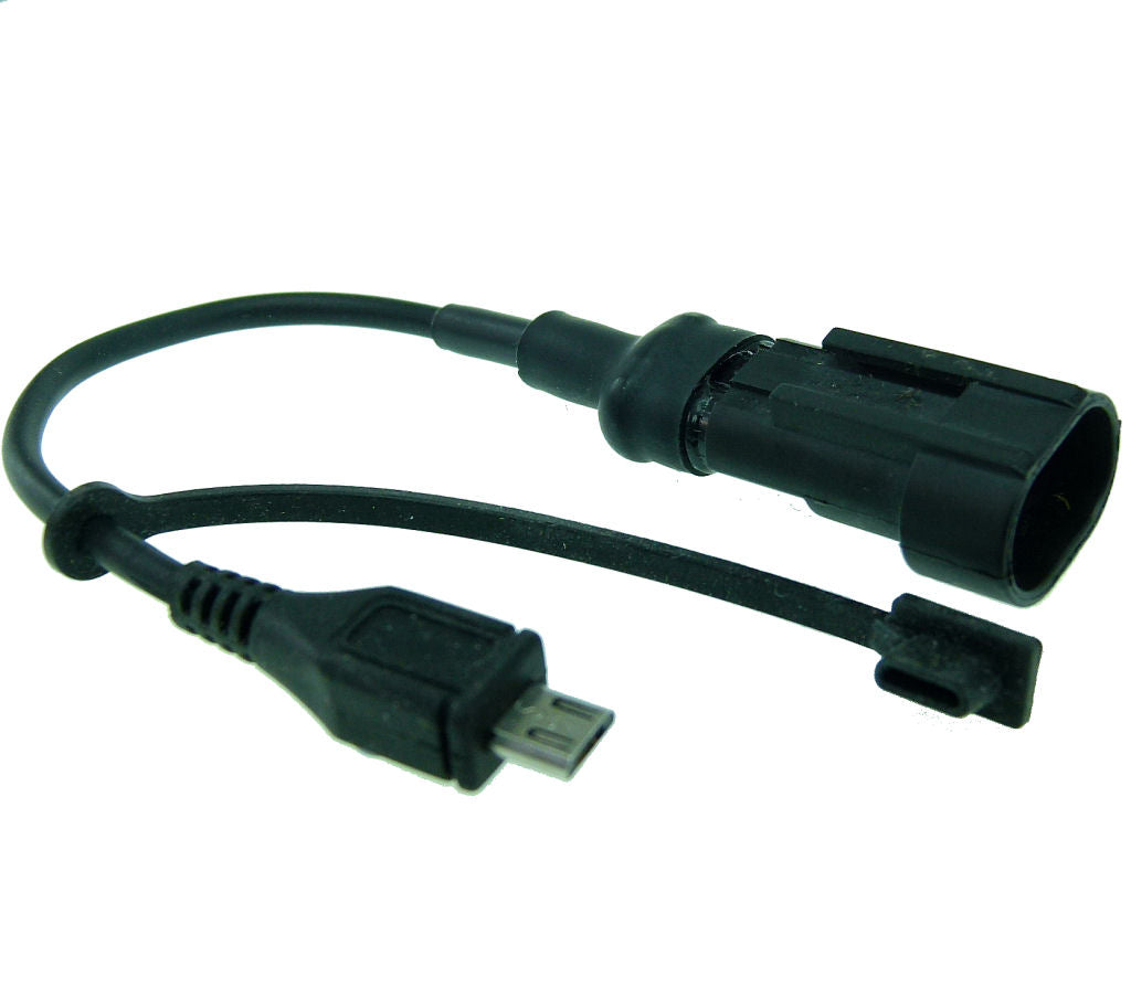 BuyBits High Power Straight Micro USB Motorcycle Optimate Style Phone Charger (sku 34190)