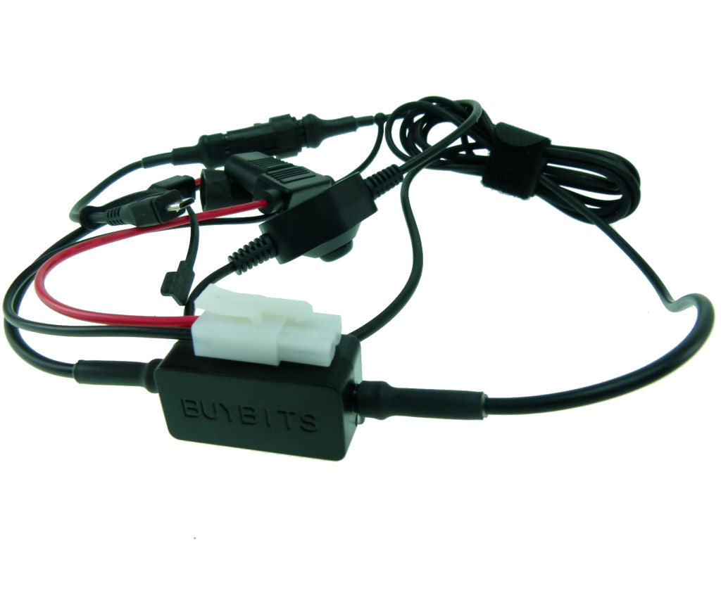 BuyBits High Power Straight Micro USB Motorcycle Optimate Style Phone Charger (sku 34190)