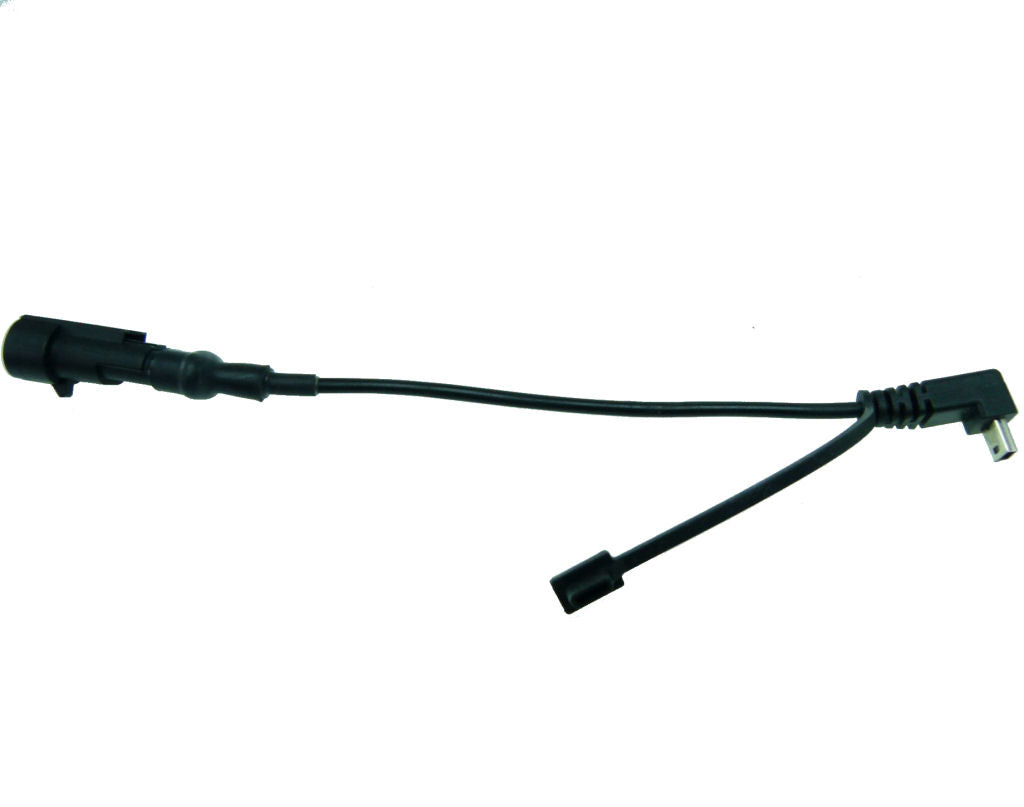 Angled Mini USB Bike Motorcycle Optimate Style Satnav Charger fits Garmin Nuvi (sku 34220)