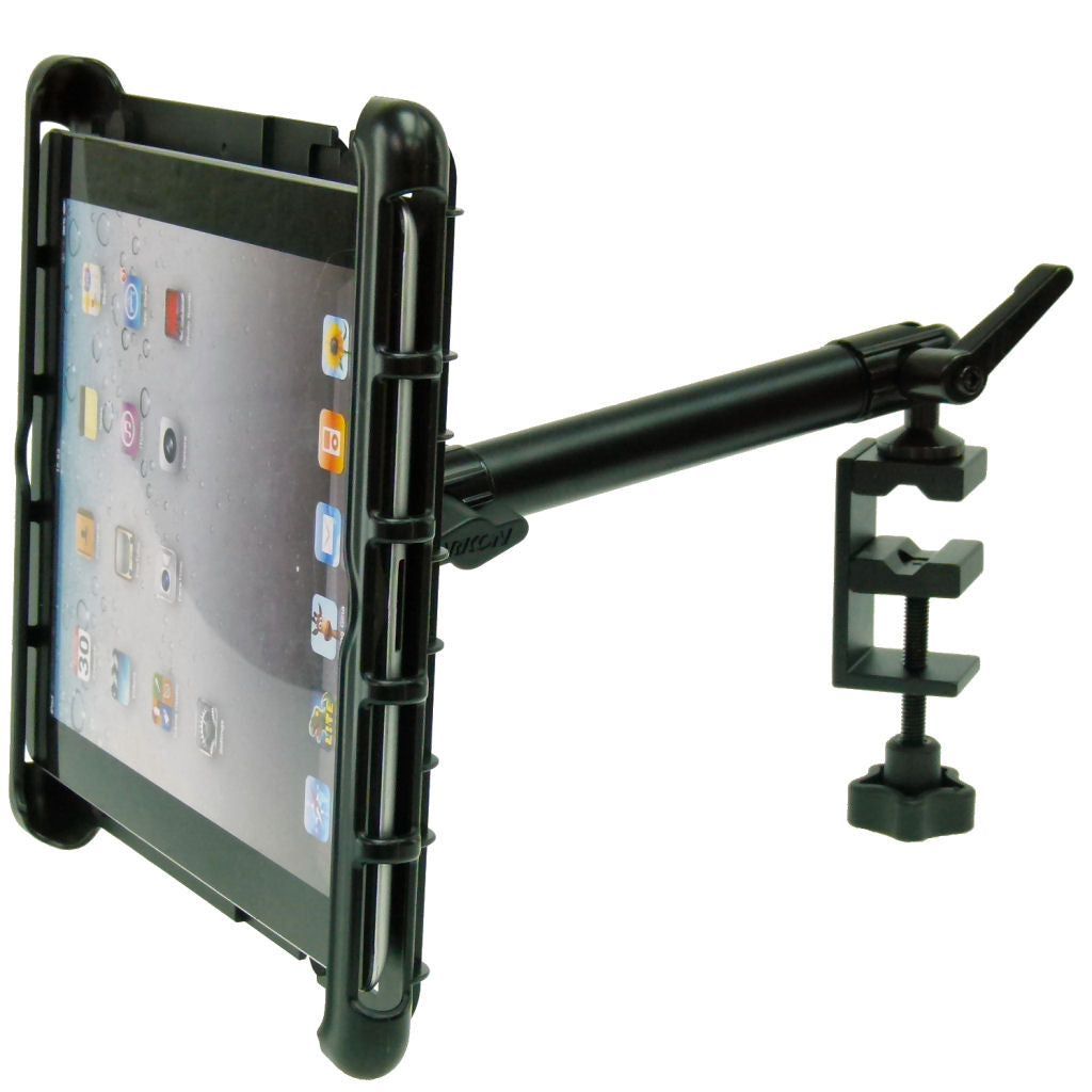 Desk Workbench Counter Top TreadMill Cross Trainer Music Stand Mount for iPad 3 (sku 34233)