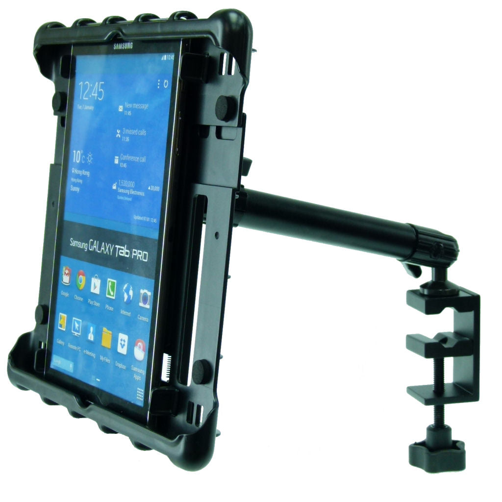 Desk Workbench Counter Top Treadmill Cross Trainer Music Stand Mount for Galaxy Tab PRO 8.4 (sku 34239)