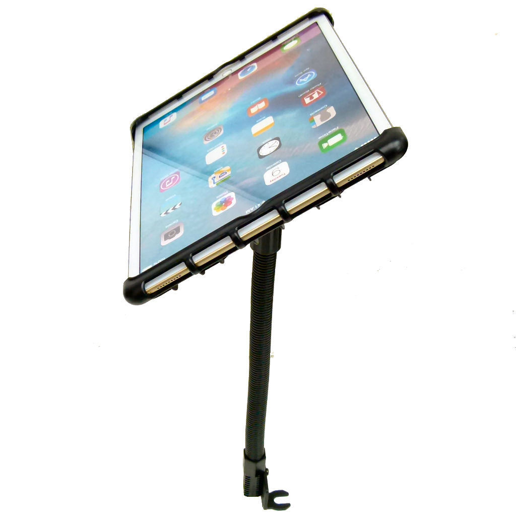 22" Car Van Flexi Vehicle Floor - Seat Track Bracket Mount fits Apple iPad PRO 11" (sku 43922)