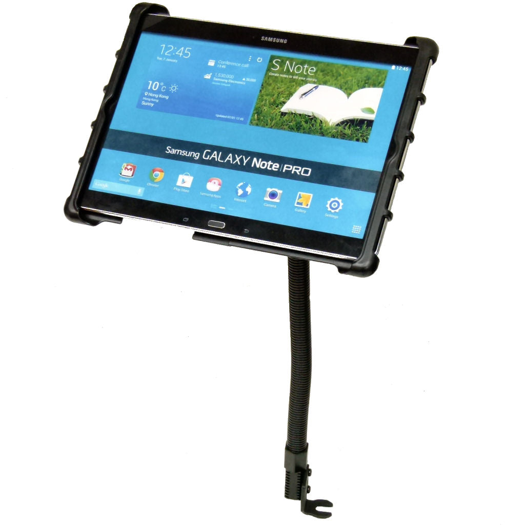 18" Car Van Flexi Vehicle Floor - Seat Track Bracket Mount for Galaxy Note PRO 12.2 (sku 34254)