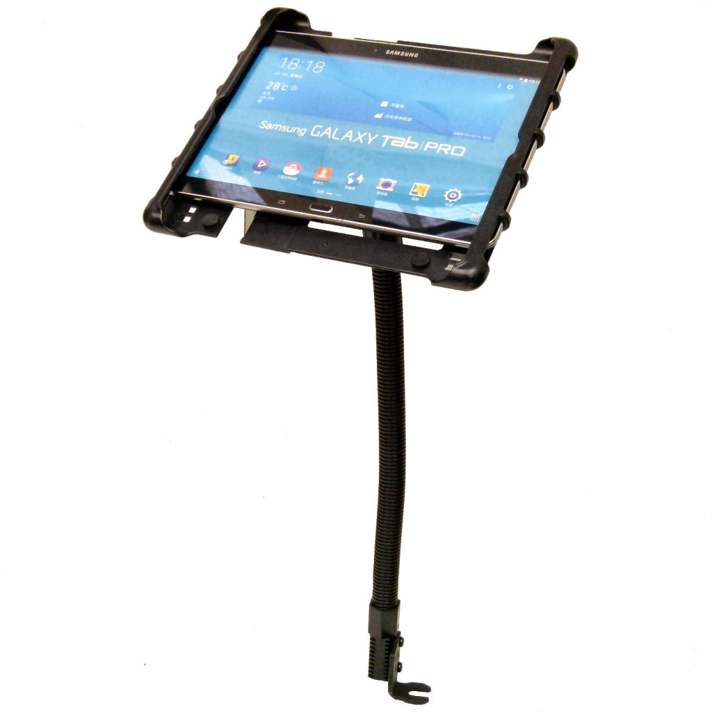 18" Car Van Flexi Vehicle Floor - Seat Track Bracket Mount for Galaxy TAB PRO 10.1 (sku 34256)