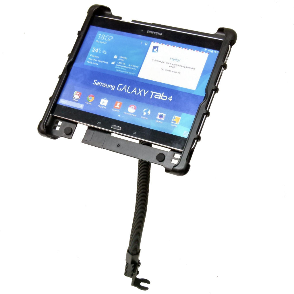 18" Car Van Flexi Vehicle Floor - Seat Track Bracket Mount for Galaxy TAB 4 (sku 34258)