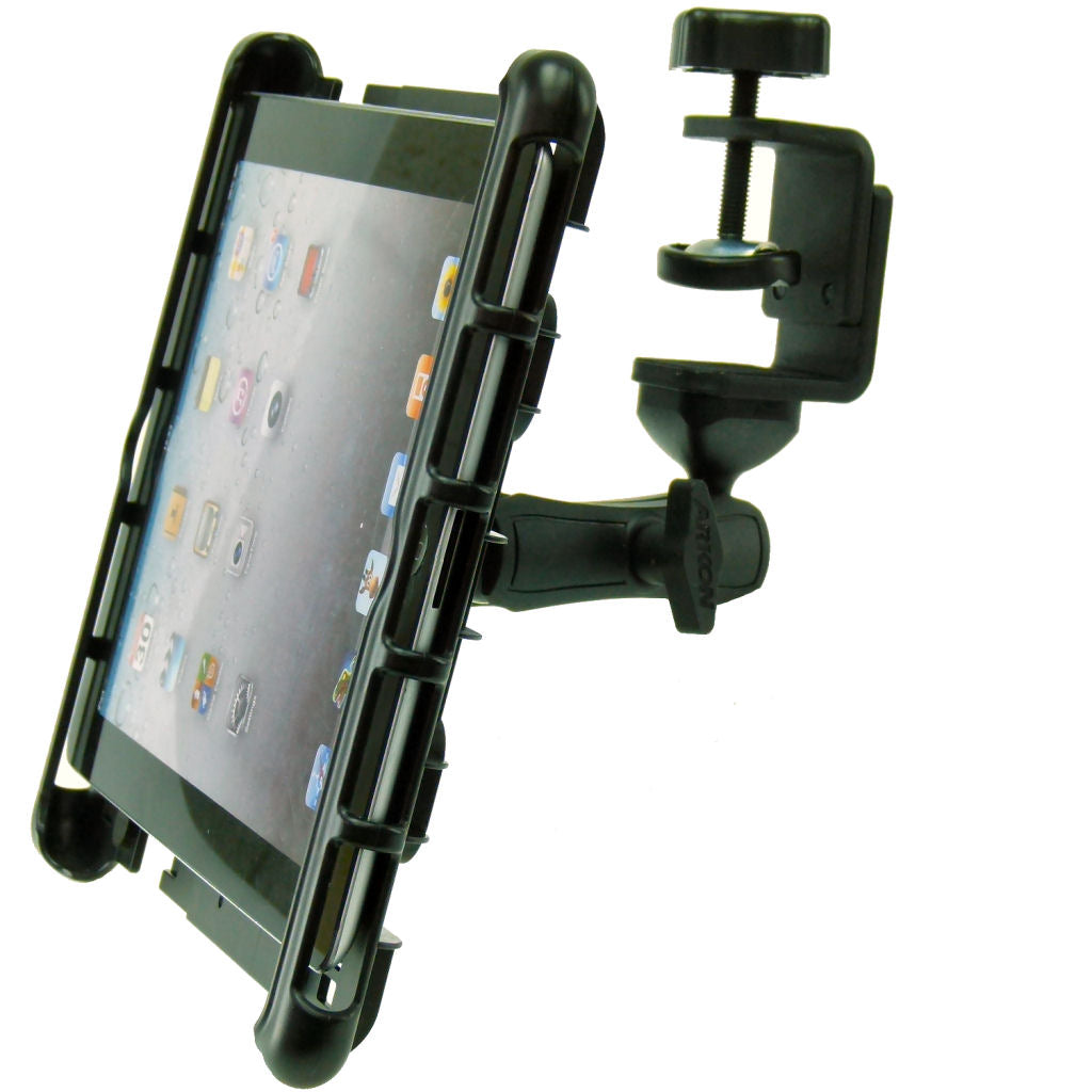 Heavy Duty Cross Trainer Treadmill Tablet Clamp Mount Holder for iPad 2 (sku 34267)