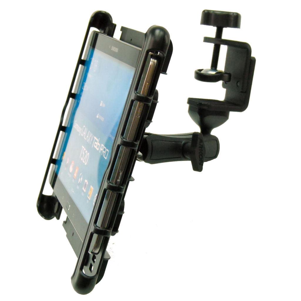 Heavy Duty Cross Trainer Treadmill Tablet Clamp Mount Holder for Galaxy TAB PRO 10.1 (sku 34272)