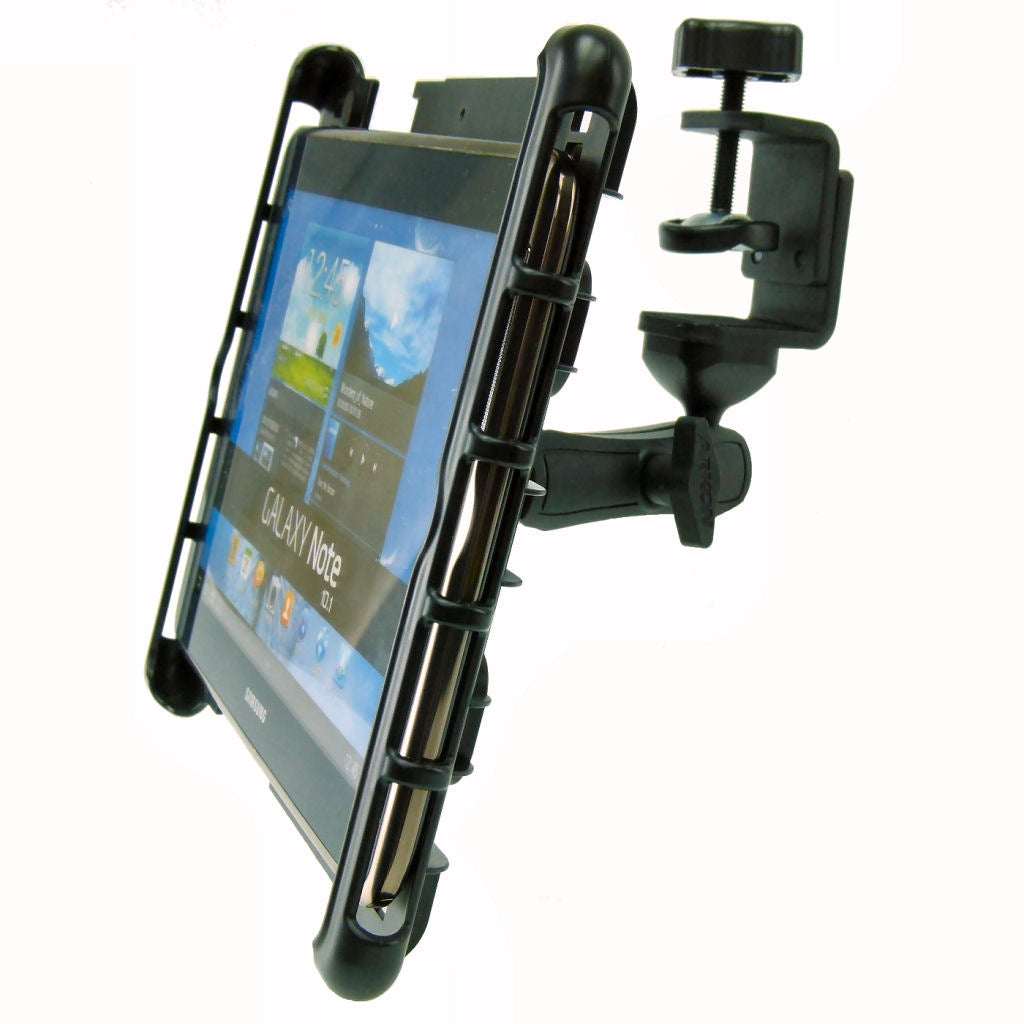 Heavy Duty Cross Trainer Treadmill Tablet Clamp Mount Holder for Galaxy Note 10.1 (sku 34273)