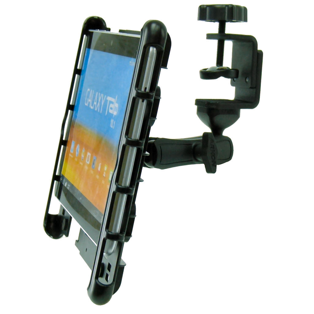 Heavy Duty Cross Trainer Treadmill Tablet Clamp Mount Holder for Galaxy Tab 2 (sku 34276)