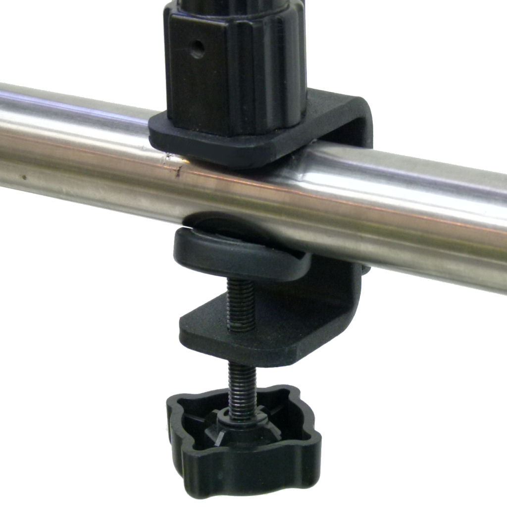 Heavy Duty C-Clamp Cross Trainer Treadmill Gym Tablet Holder for iPad PRO (sku 34277)