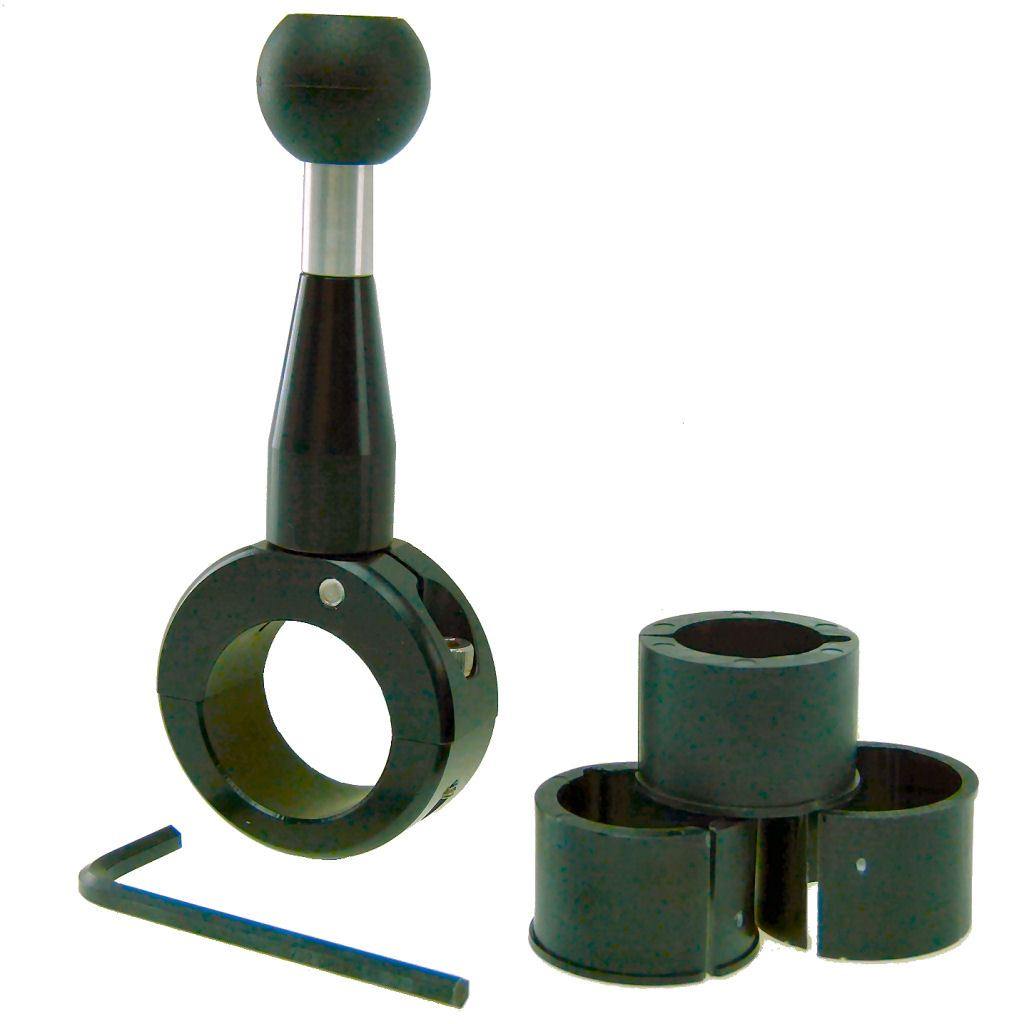 9cm Extended Bike Motorcycle Handlebar Mount &amp; 4 Hole AMPS Adapter for Garmin Zumo XT Dock (sku 56148) - BuyBits Ltd UK