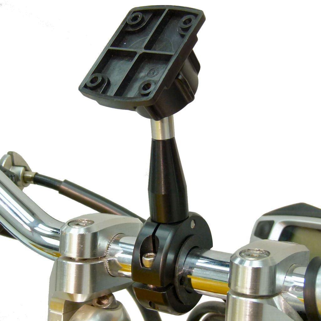 9cm Extended Bike Motorcycle Handlebar Mount &amp; 4 Hole AMPS Adapter for Garmin Zumo XT Dock (sku 56148) - BuyBits Ltd UK