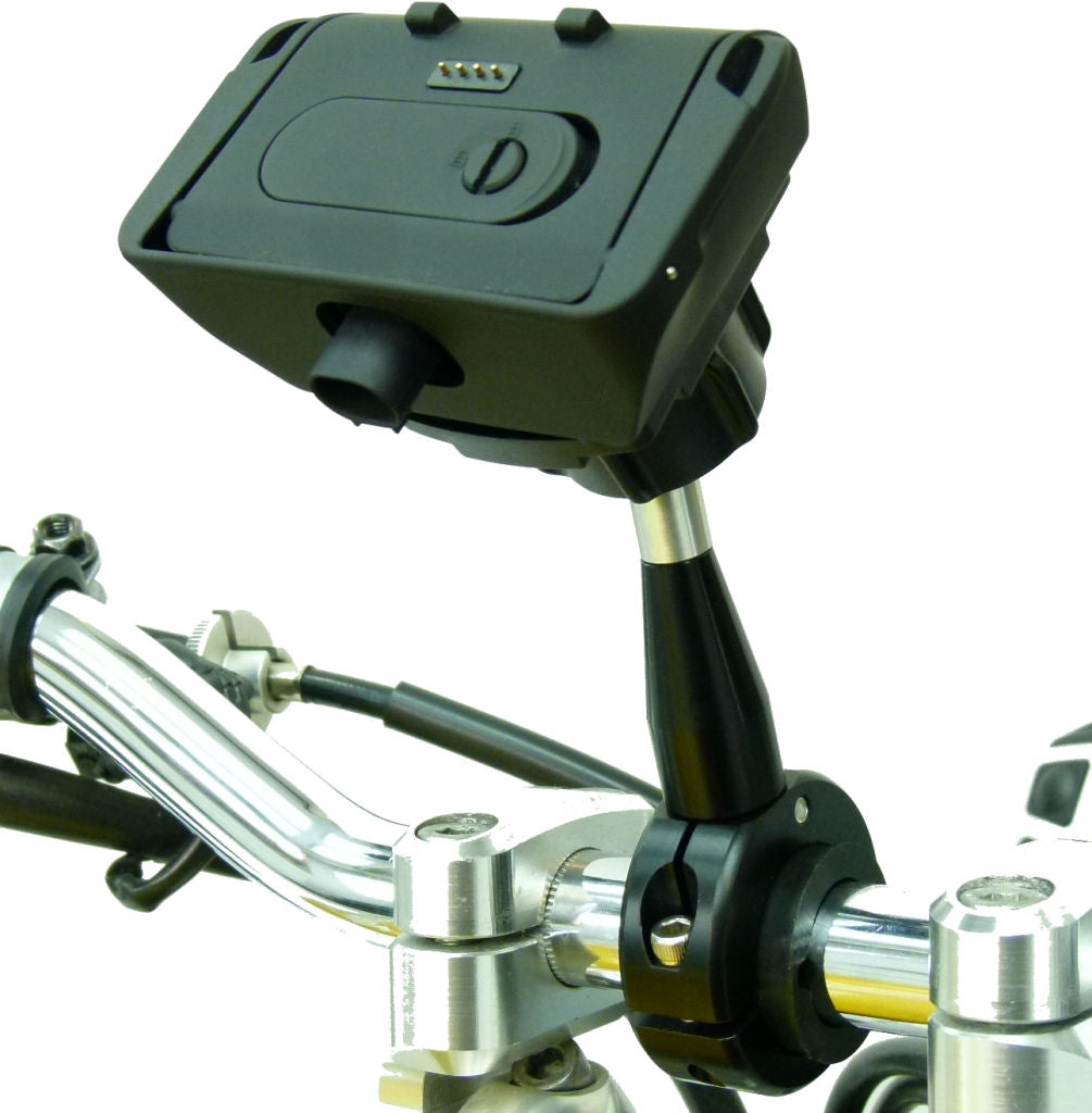 9cm Extended Bike Mororcycle Handlebar Mount &amp; Powered Dock for TomTom Urban Rider (sku 34338)