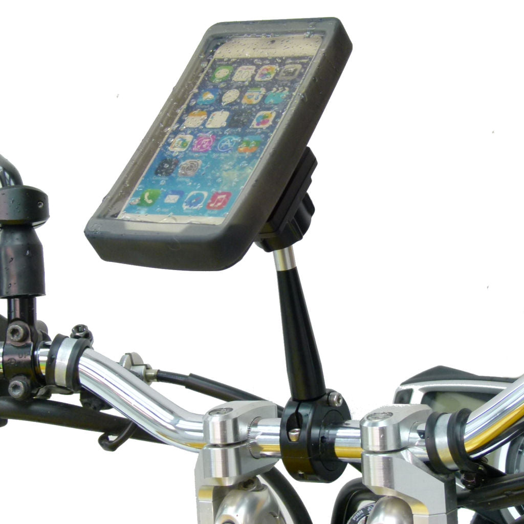 Phone Bike Mount with Rain Cover for iPhone 6S - Use with a Case (sku 34362)