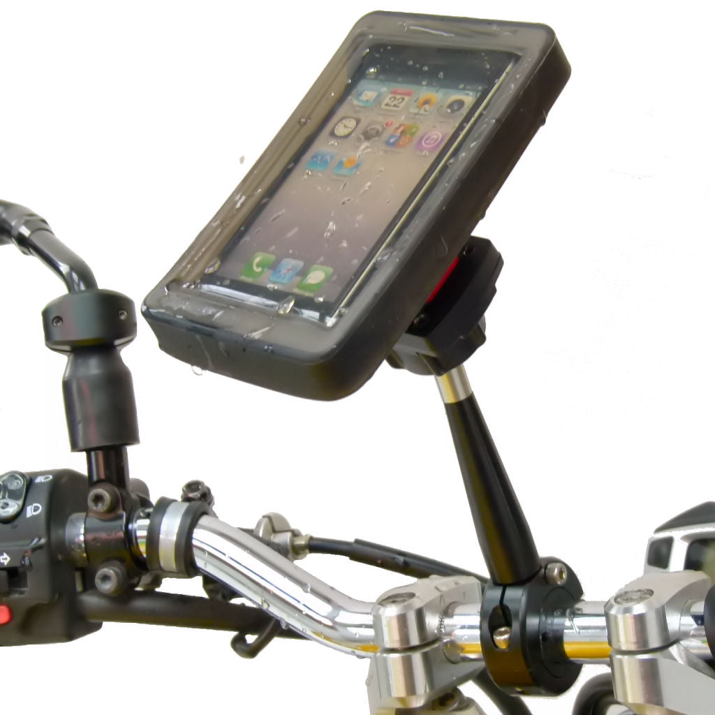 Phone Bike Mount with Rain Cover for iPhone 5 - Use with a Case (sku 34365)