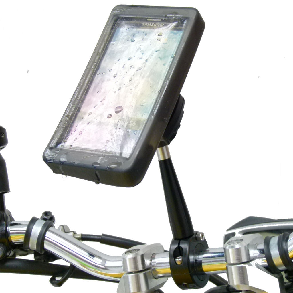 Extended Bike Handlebar Mount &amp; Rain Cover for Samsung Galaxy S9 (sku 44783)