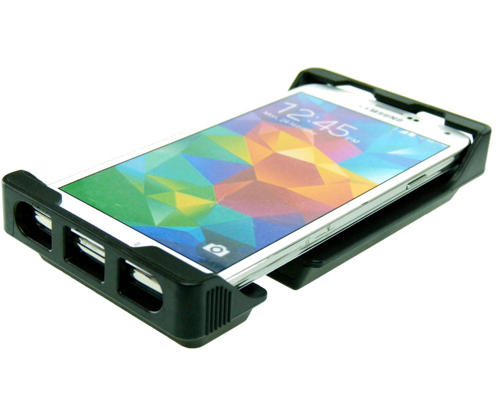 Phone Bike Mount with Rain Cover for Samsung Galaxy S5 - Use with a Case (sku 34370)