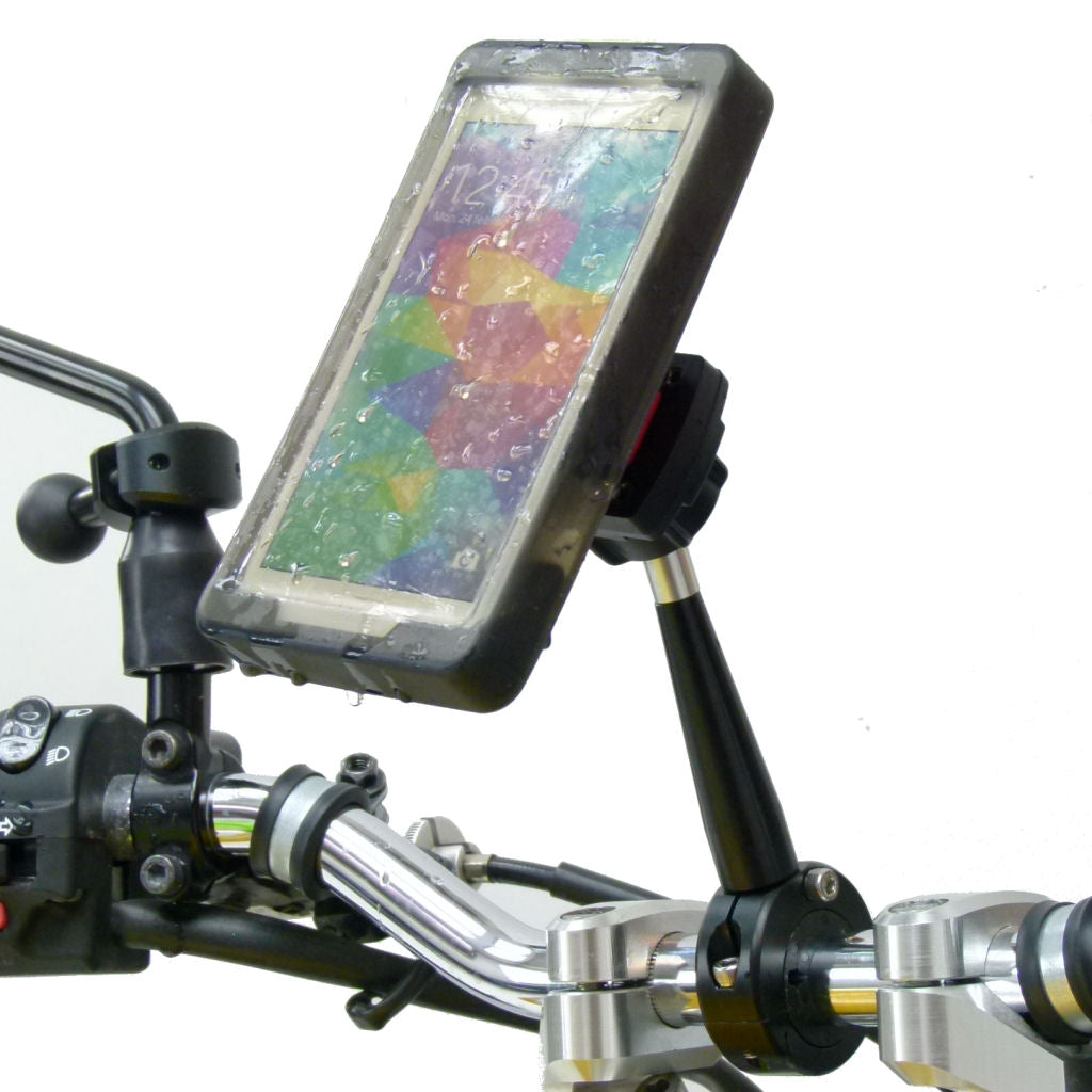 Phone Bike Mount with Rain Cover for Samsung Galaxy S5 - Use with a Case (sku 34370)