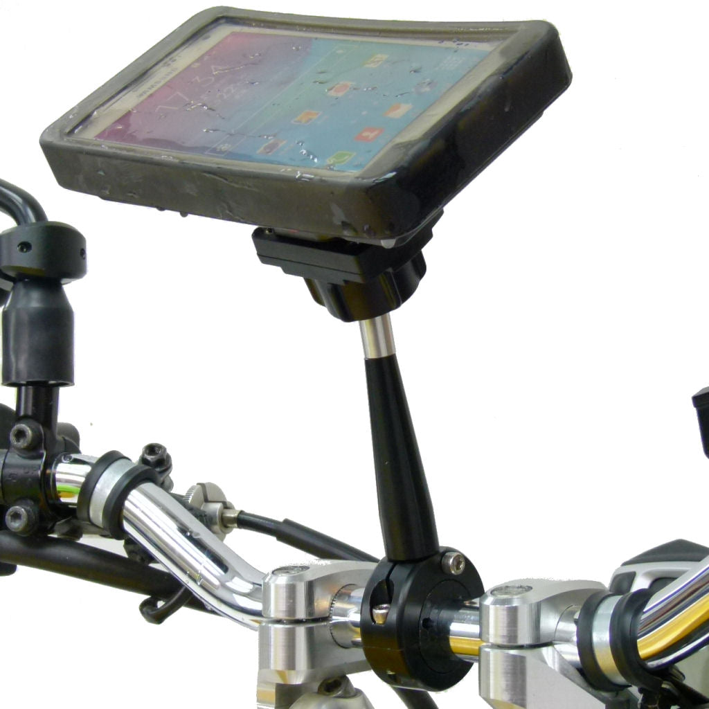 Phone Bike Mount with Rain Cover for Samsung Galaxy Note 5  - Use with a Case (sku 34387)