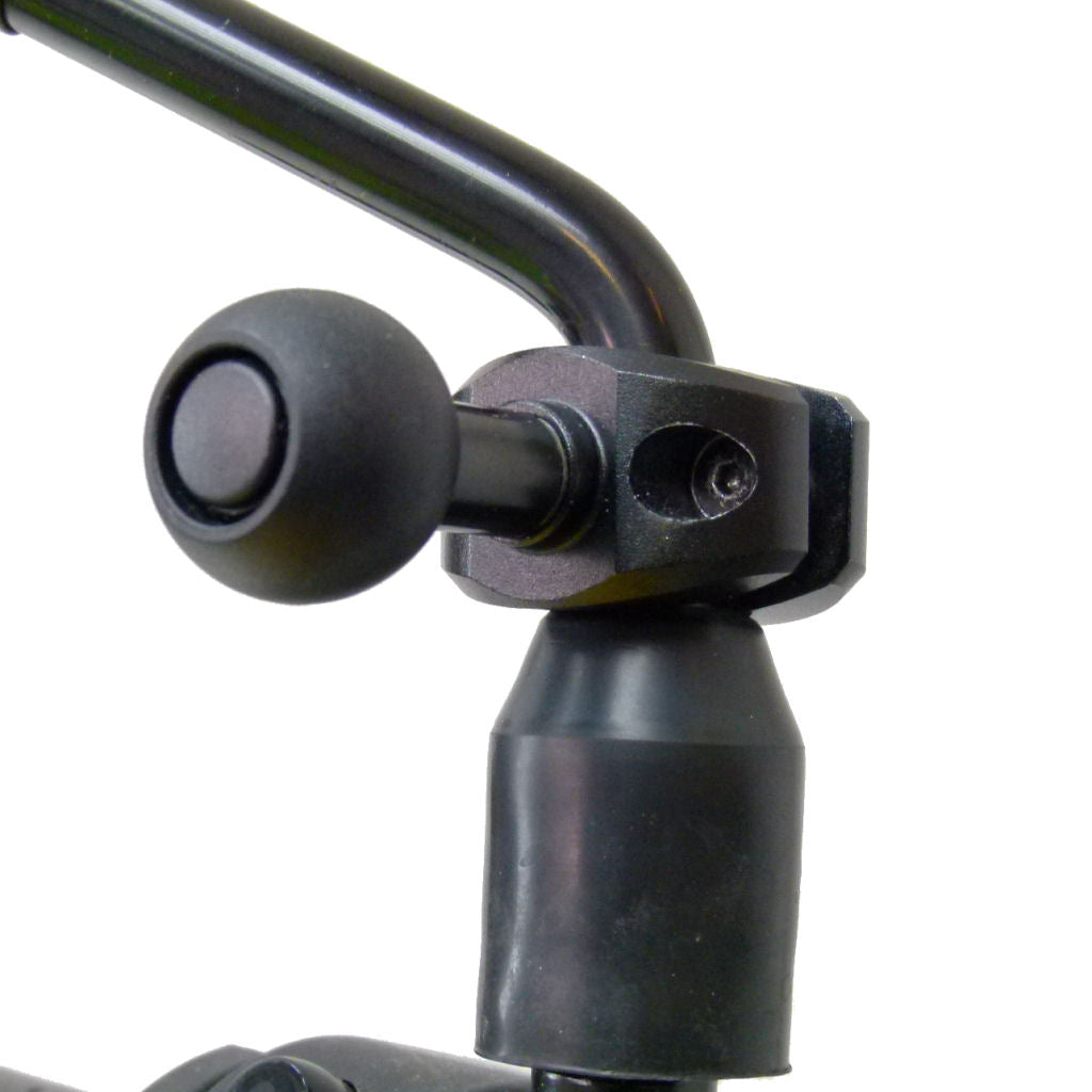 Phone Holder Scooter Moped Bike Mirror Mount with Rain Cover for Large Smartphones (sku 34390)