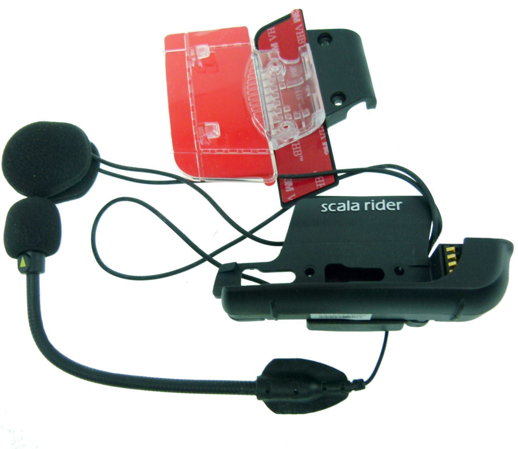 Audio &amp; Microphone Kit for Cardo Scala Rider G9x &amp; G9 Interchangable Hybrid &amp; Corded Microphones (sku 14290)