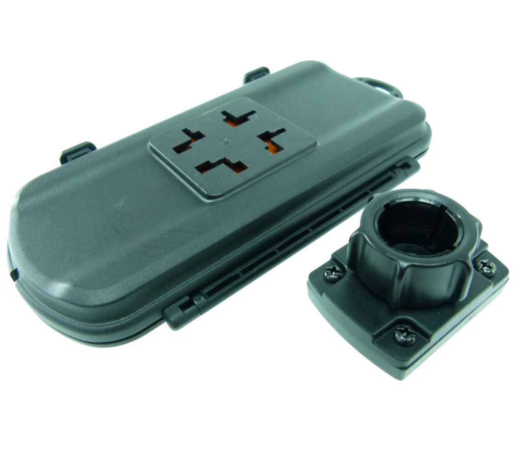 Waterproof Hard Shell Phone Case &amp; 25mm Socket Adapter fits Samsung Galaxy S7 (sku 34515)