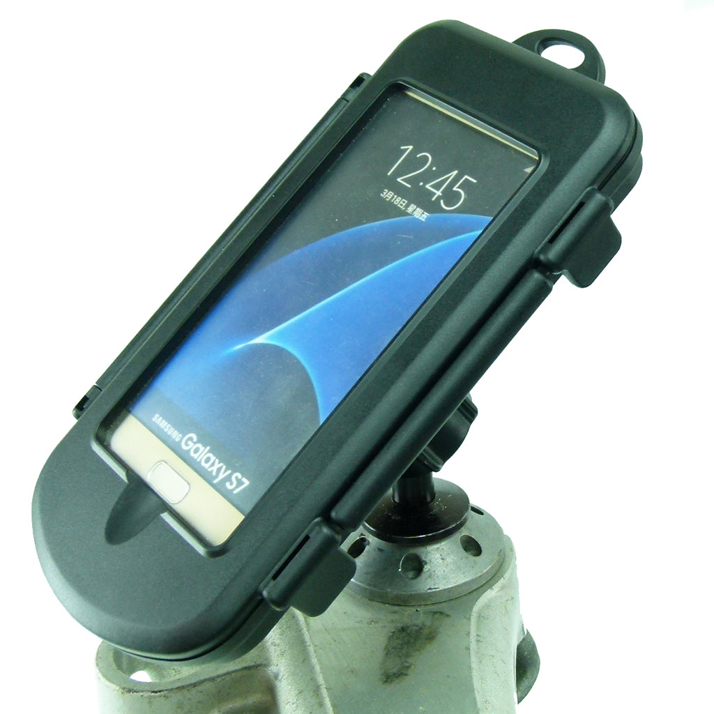 Waterproof 12mm Hexagon Motorcycle Bike Phone Mount for Galaxy S7 fits Honda Blackbird &amp; Kawasaki (sku 34525)