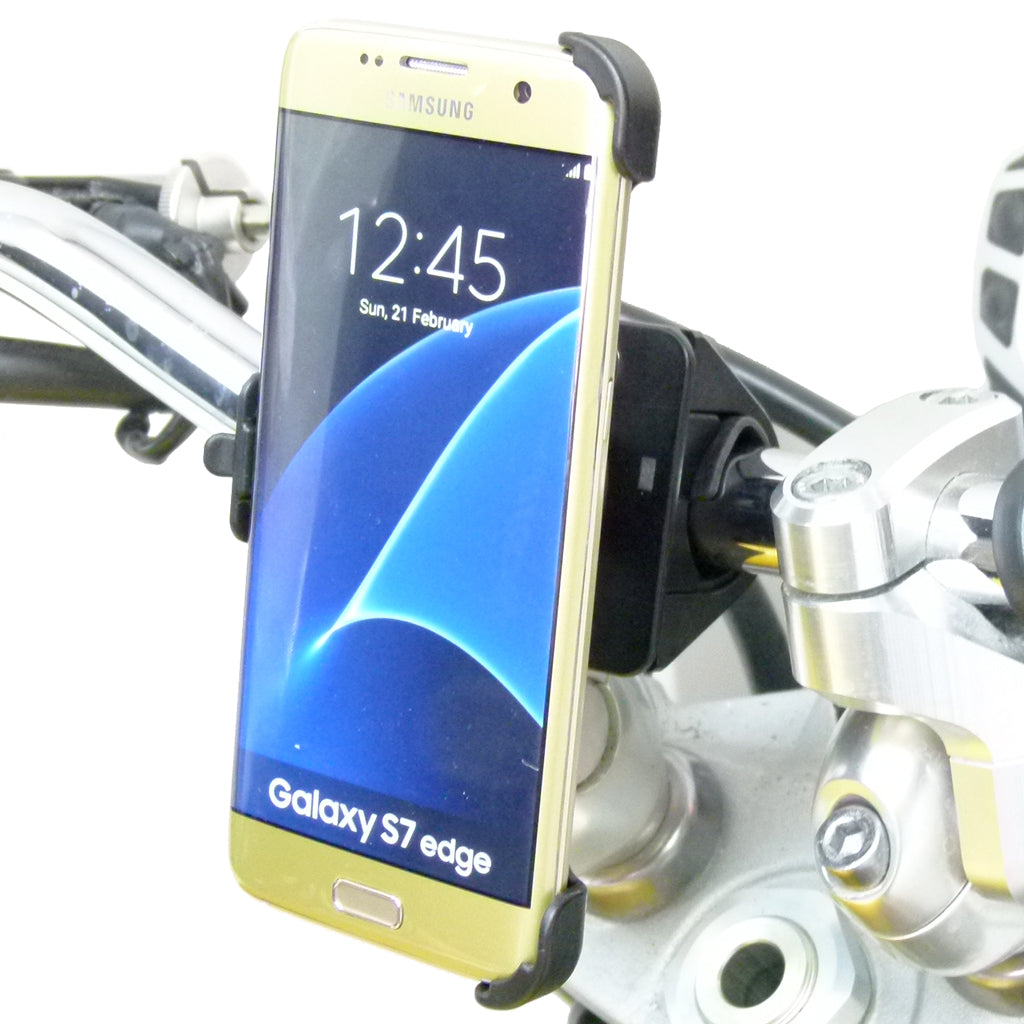 Dedicated Motorcycle Bike Handlebar Mount for Samsung Galaxy S7 Edge (sku 34552)