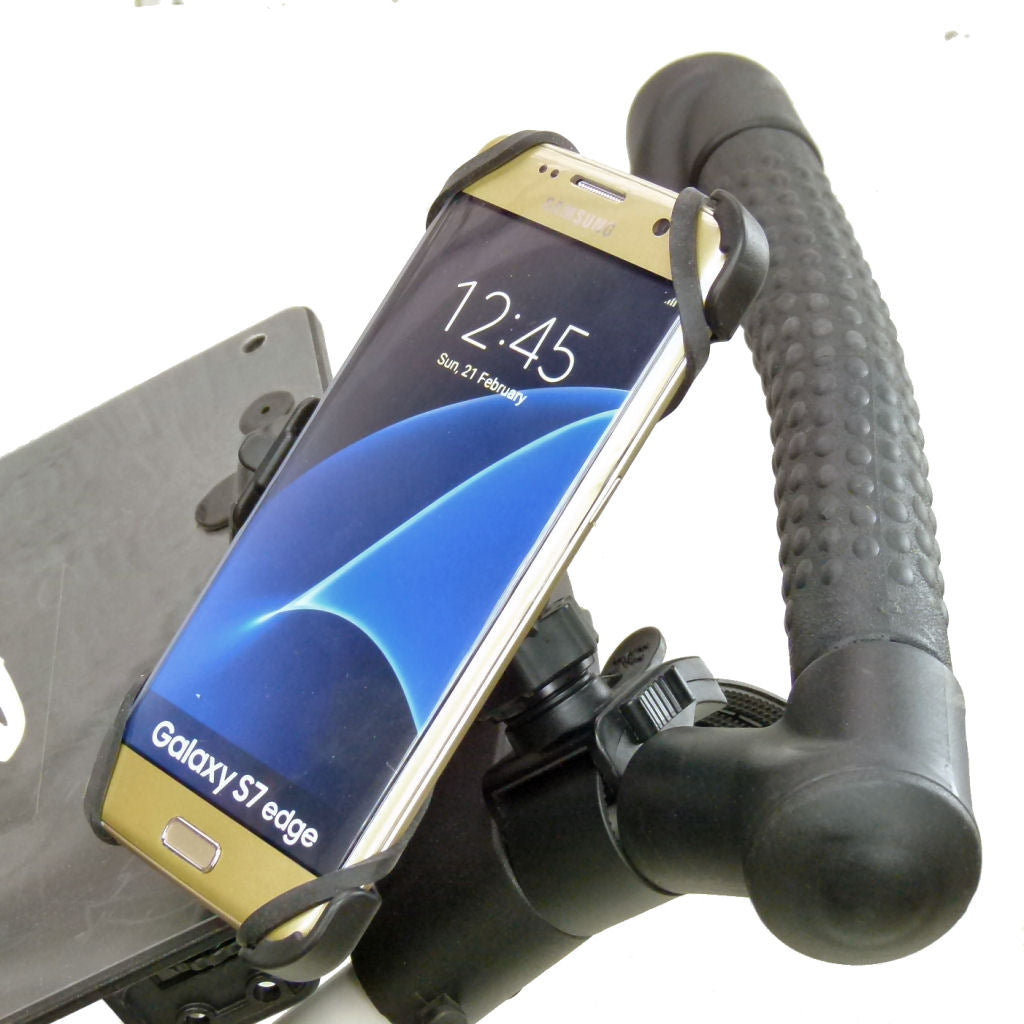 Dedicated Locking Strap Golf Trolley Mount for Samsung galaxy S7 Edge (sku 34570)