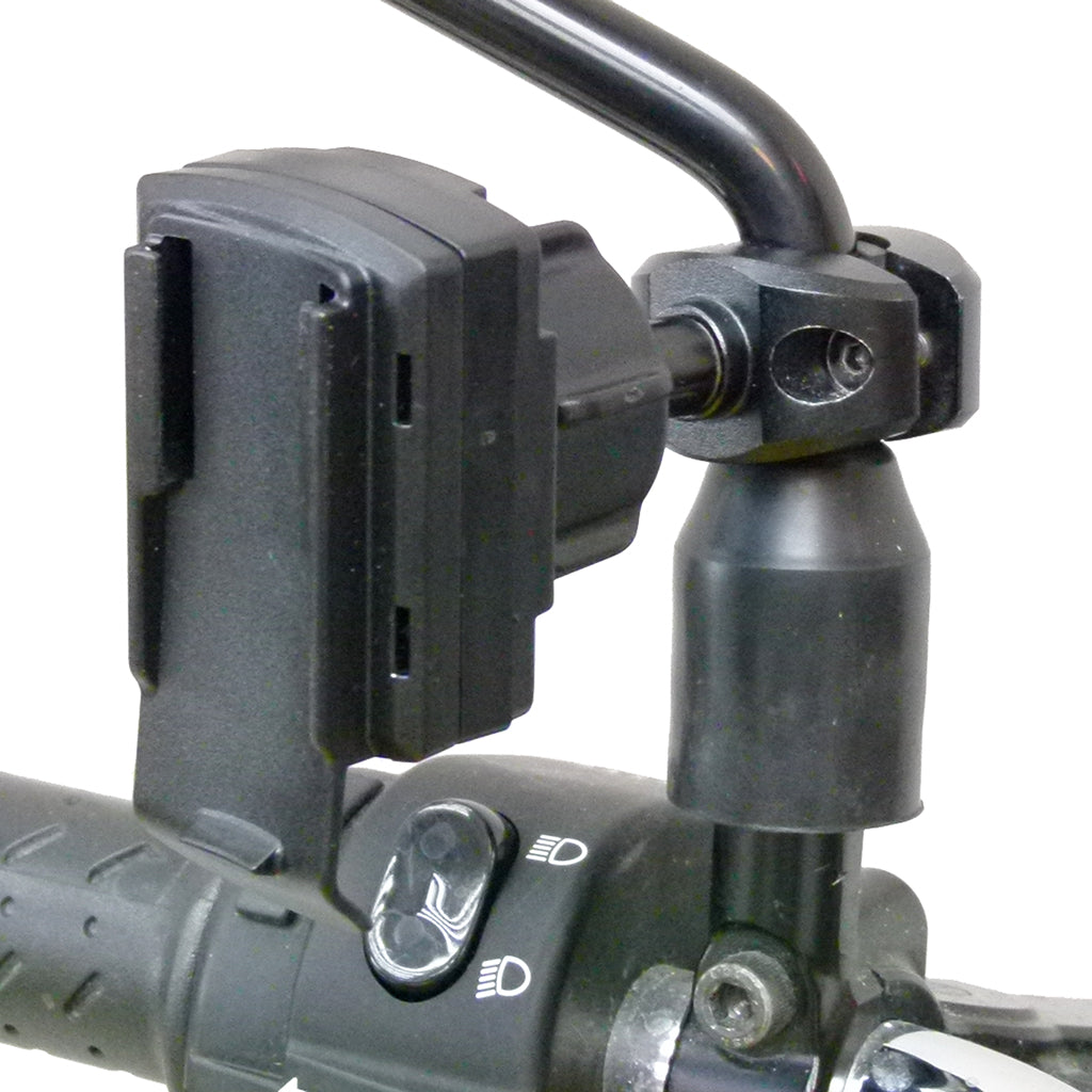 Motorcycle Scooter Moped Mirror Mount for Garmin Approach G3 G5 (sku 34587)
