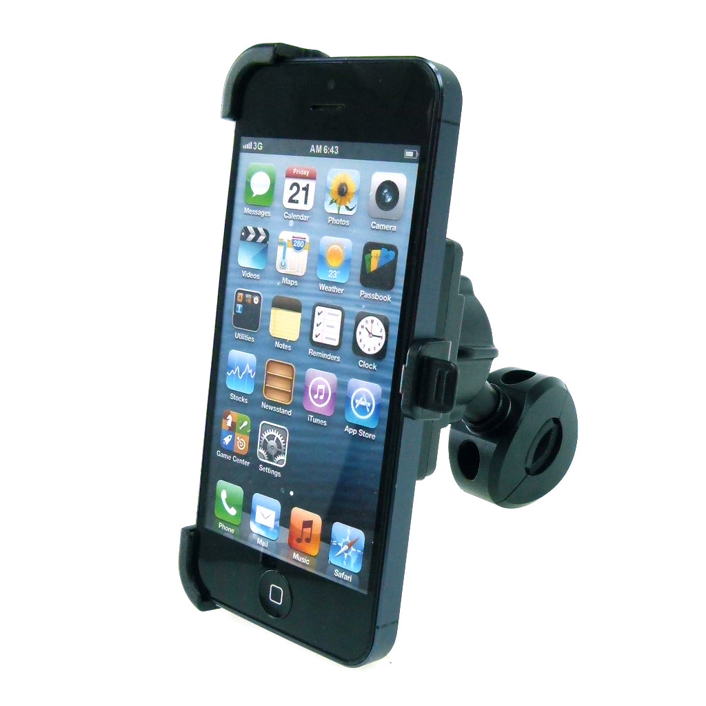 Motorcycle Crossbar Mount with Dedicated Holder for Apple iPhone SE 1st edition (sku 34697)