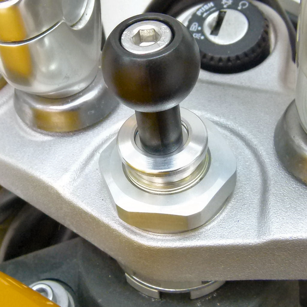 20.5-24.5mm Motorcycle Bike Fork Stem Yoke Mount use with TomTom Rider 410 (sku 34766)