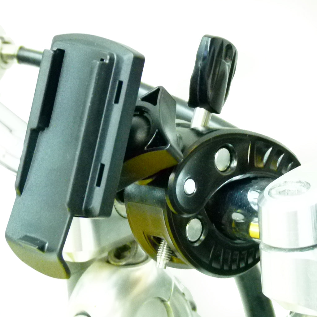K-tech Clamp Motorbike Handlebar Mount for Garmin Approach G3 G5 (sku 34808)