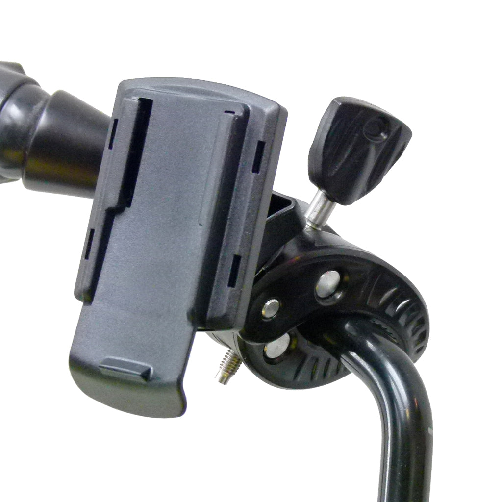 K-tech Clamp Motorbike Mirror Mount for Garmin Dakota 10 20 (sku 34848)