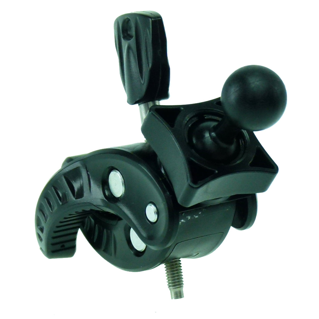 K-tech Clamp Motorbike Scooter Mirror Mount fits Garmin Nuvi Cradles (sku 34853)